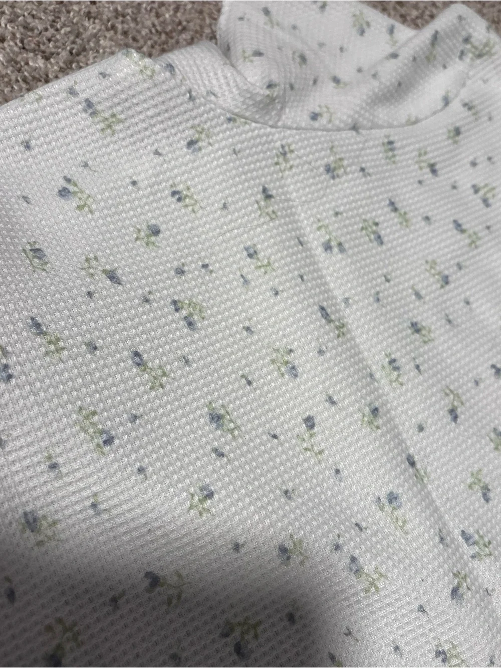 Princess Polly White Floral Pajama Set Medium